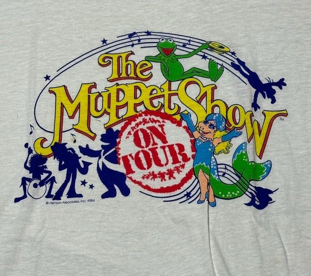 Vintage 1984 The Muppet Show on Tour T-Shirt Unisex Cotton Tee Size S-4XL CO602 Unisex T-Shirt S
