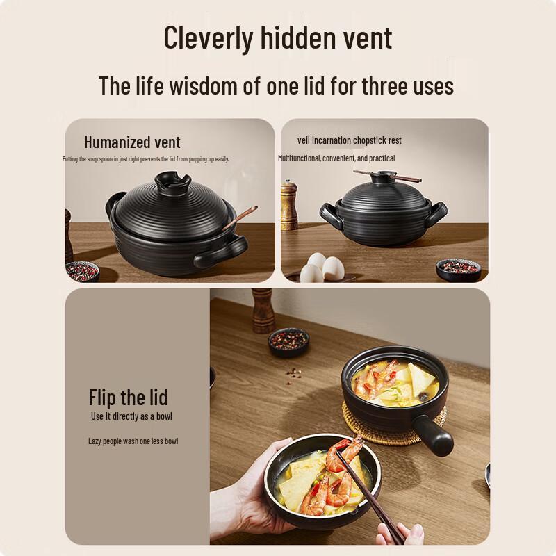 SUPOR Ceramic Claypot for Soup and Rice