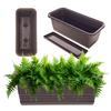 KADAX Balcony Flowerpot Flower Box + Stand