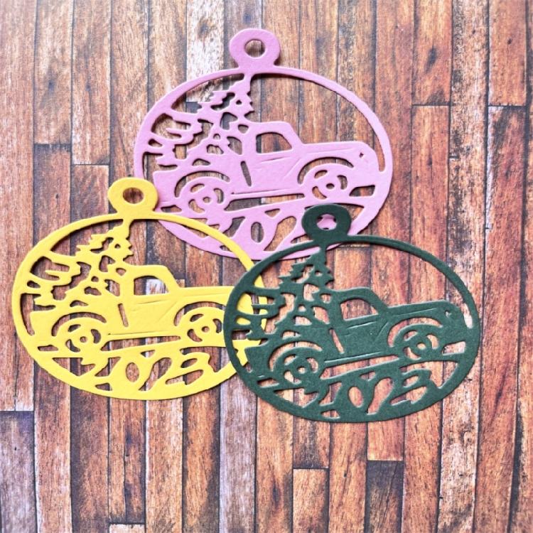 Christmas Themed Cutting Dies Carbon Steel Embossing Die Cut Templates For Scrapbooking Photo Album Planner Decoration