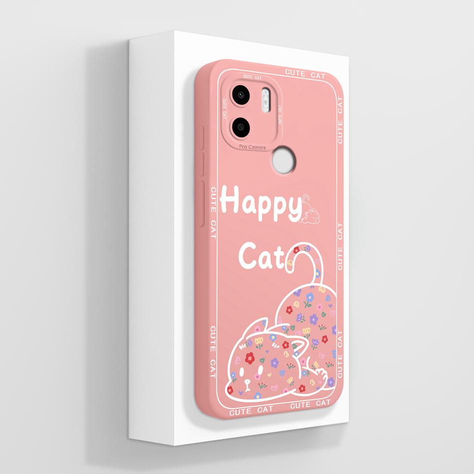 For Xiaomi Redmi A1 Plus Phone Case Fantasy Full Protection Soft Liquid Silicone Anti Drop Back Cover For RedmiA1 A 1 A1+ Funda