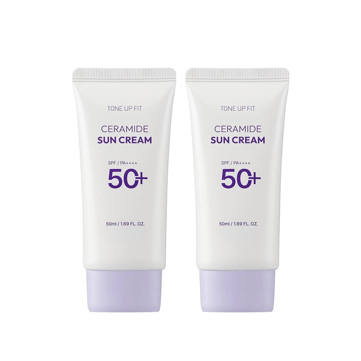 

Charmzone Tone-Up Fit Ceramide Sun Cream 50ml x 2