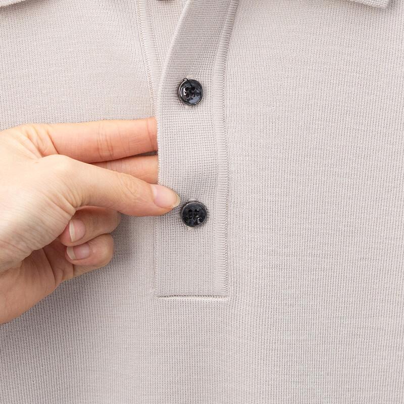 JOW Washable 100% Merino Wool Short Sleeve Knit Top