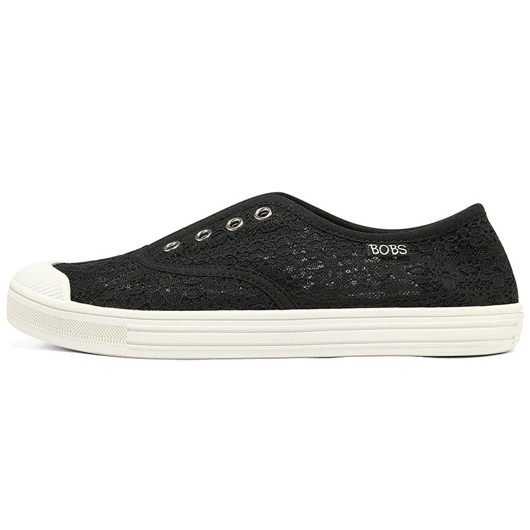Skechers Bobs B Cool Спортивные Повседневные Низкие Кеды Женские Черные 113821-BLK 35