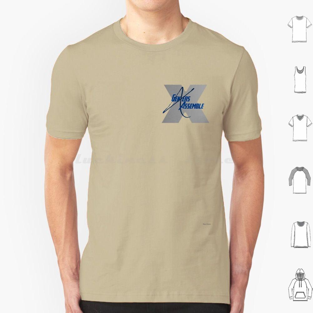 Genxers Assemble T Shirt Big Size 100% Cotton Genx Generation X Genxersassemble Genxjono Genx Jono Nostalgia Genxwear S