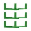 20PCS Adjustable Plant Clips 360 Degree Plastic Plant Branch Stem Bender Training Clips Green