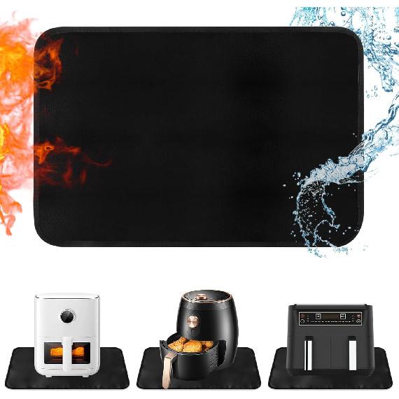 Heat Resistant Mat for Air Fryer, Hot Pads for Kitchen Counter Heat Protector, Countertop Protector Mats for Deep Fryer Coffee Machine Accessories