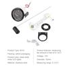 52mm Universal Car Fuel Level Gauge LED Digital E‑1 2‑F Range Meter with Fuel Sensor
