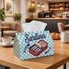 1pc Retro Pop Art Tissue Box | Multi-functional Napkin Dispenser, Two Sizes Available Suitable for Home, Parties, Car Decoration Sardine Tin Fish Bone