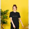 Friends Official Logo Graphic Unisex Black T-shirt