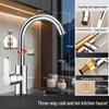 TLXT Kitchen Hot & Cold Single Handle Faucet