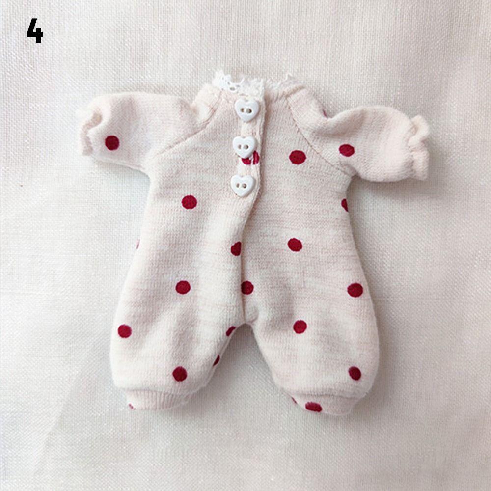 Overalls For 1/11OB11 Dolls Handmade Hoodies Doll Hoodies Clothes Doll Tops Sweatshirt Outfits