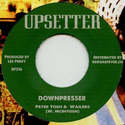 7inch Record PETER TOSH  Downpresser RF216 UpsetterReggae 1971 Europe Reggae Ska  Dub Used