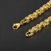THICK BRACELET Silver Men' Bracelet Byzantine ROYAL + FREE