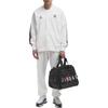 Jordan Striped Baseball Collar Zip-Up Long Sleeve Jacket Men Jackets White HF5808-100