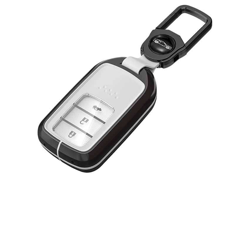 

Ключ HONDA TPU Собранный ключ Металлический ключ из цинка Совместимый с Easy Key Белый чехол, Чехол, Сумка, 2015- и новее Civic, Accord, Fit, Pilot, CR-V, Odyssey и т. д.,