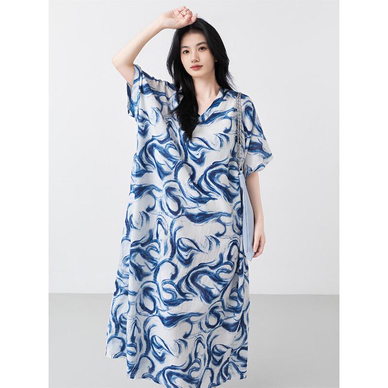 Aiyilian Women s Bohemian Printed Summer Dress