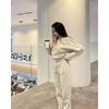 Slim Fit Casual Sports Two-piece Set Women's Clothing Fashionable Long-sleeved Sports Outfit