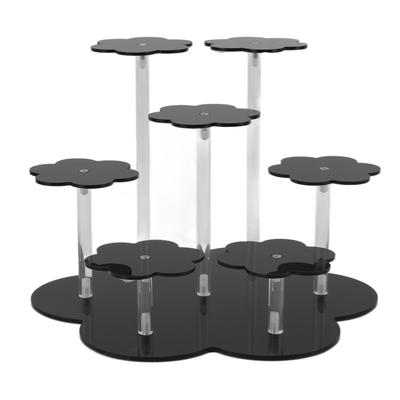 Acrylic Display Stand Figures Perfume Organizers Storage Risers Cupcake Dessert Conutertop Desktop
