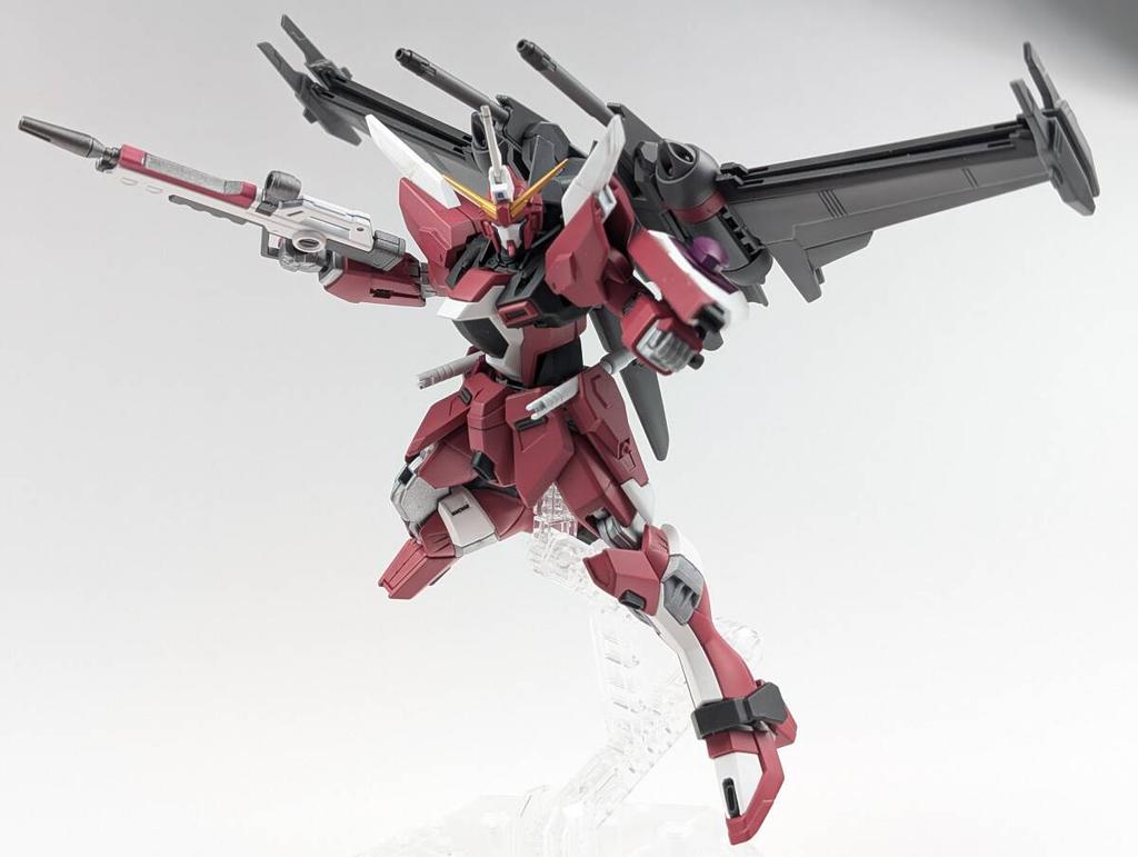 Bandai HGCE Infinite Justice Gundam Painted and Assembled Model Kit 1/144 Type-2 (Gundam Plastic Model)