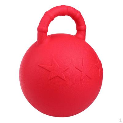 10" Horse Jolly Ball Horse Play Ball Horse Toy Game Ball Pet Joy Fun Horse Stable And Yard Toy