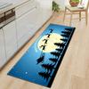 Christmas Kitchen Sand Carpet Doormat Long Floor Mat