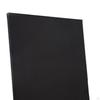 2 Pack Black Canvas Art Supplies with Wooden Frame for Crafts
