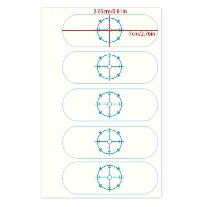 Golf Training Aids for Woods Irons and Putters Golf Impact Tape Labels Golf Club Impact Stickers Swing Tape for Practice