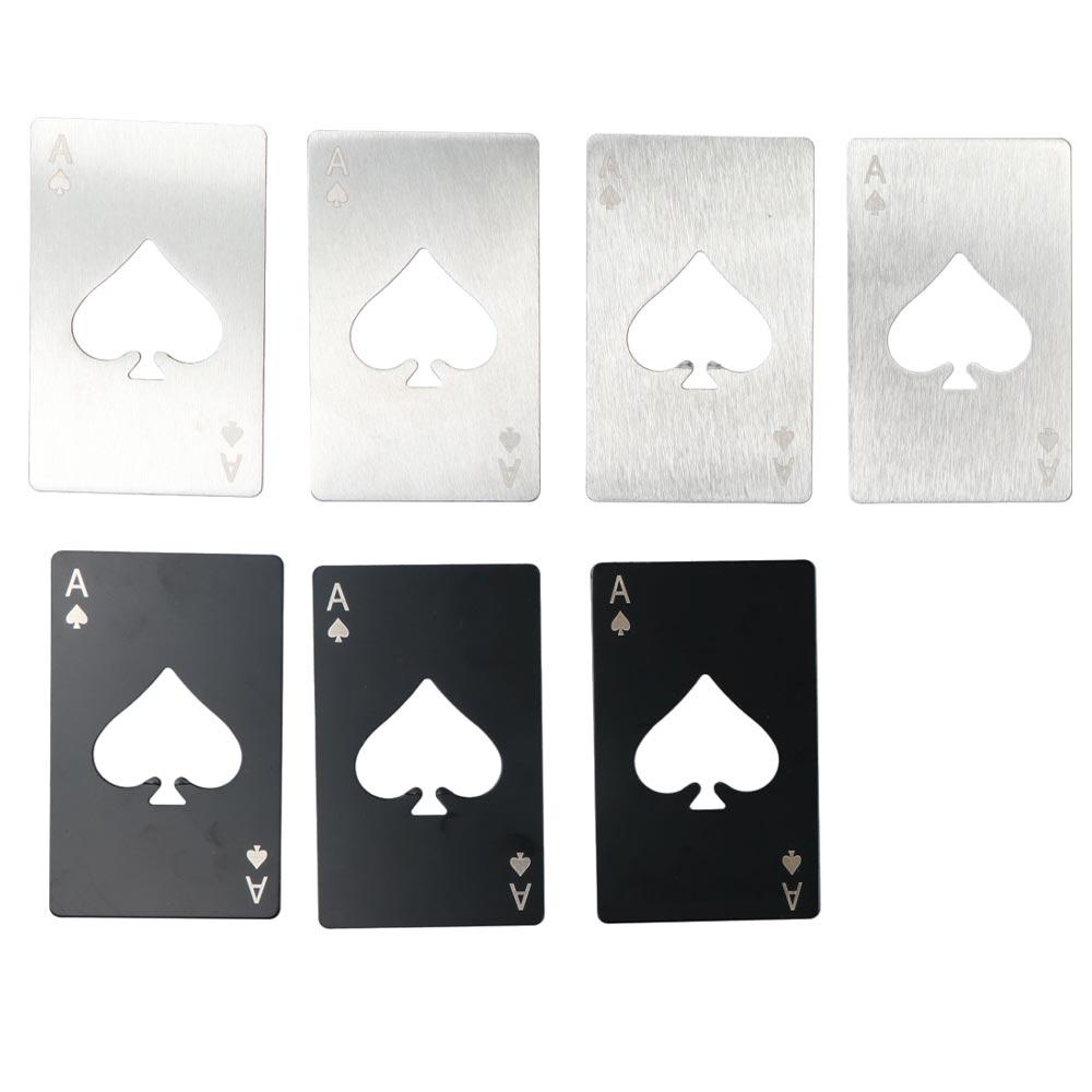 Silver/Black Bottle Can Opener Credit Card Size Credit Card Bottle Opener  Gift