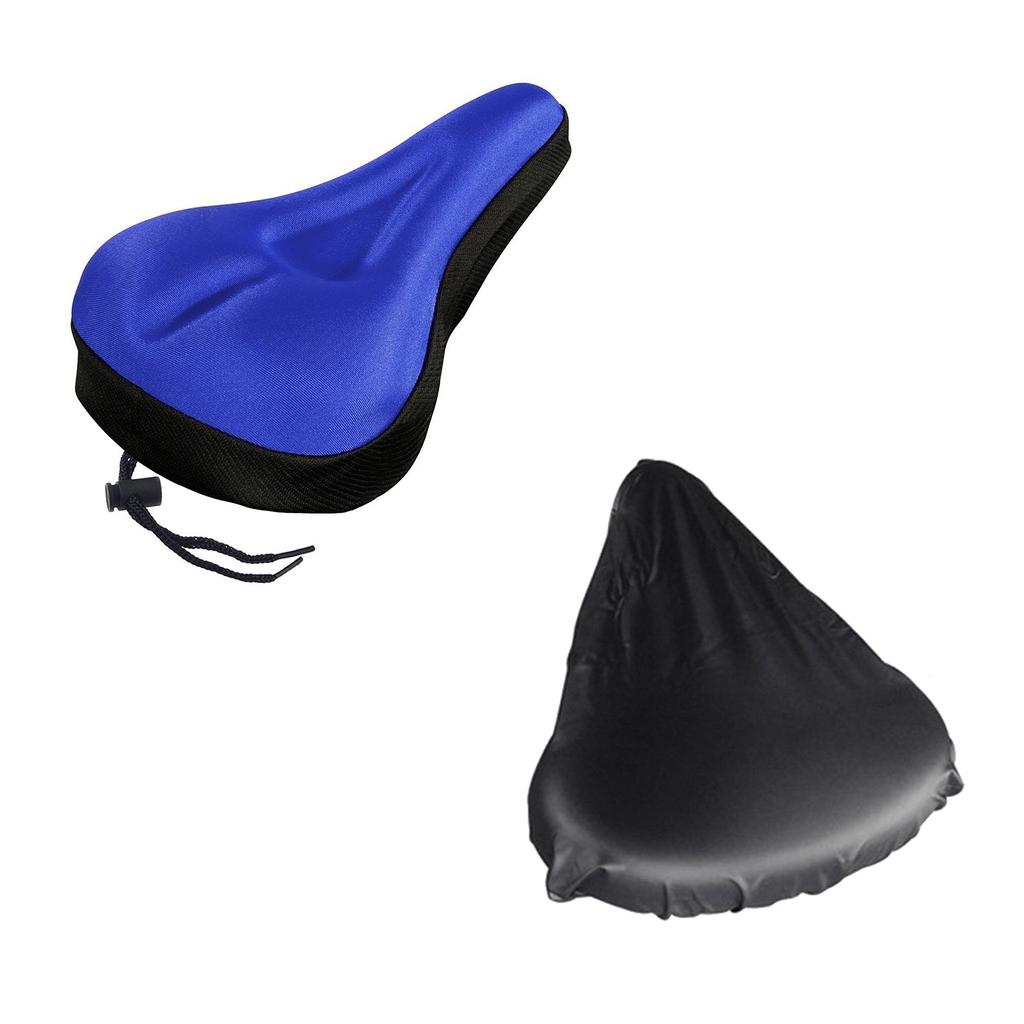 New Soft Bike Bicycle Cycle Extra Comfort Gel Pad Cushion Cover For Saddle Seat