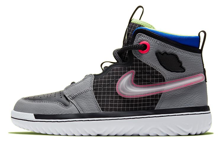 Jordan 1 High React Black Particle Grey AR5321-002 44