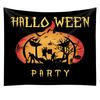 Halloween decoration, hanging curtains for home decoration, background fabric for the room, bedhead wall hanging fabric tapestry