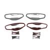 Car Door Handle Bowl Trim Cover Protect for Hyundai Santa Fe 2013 2014 2015 2016 2017 2018