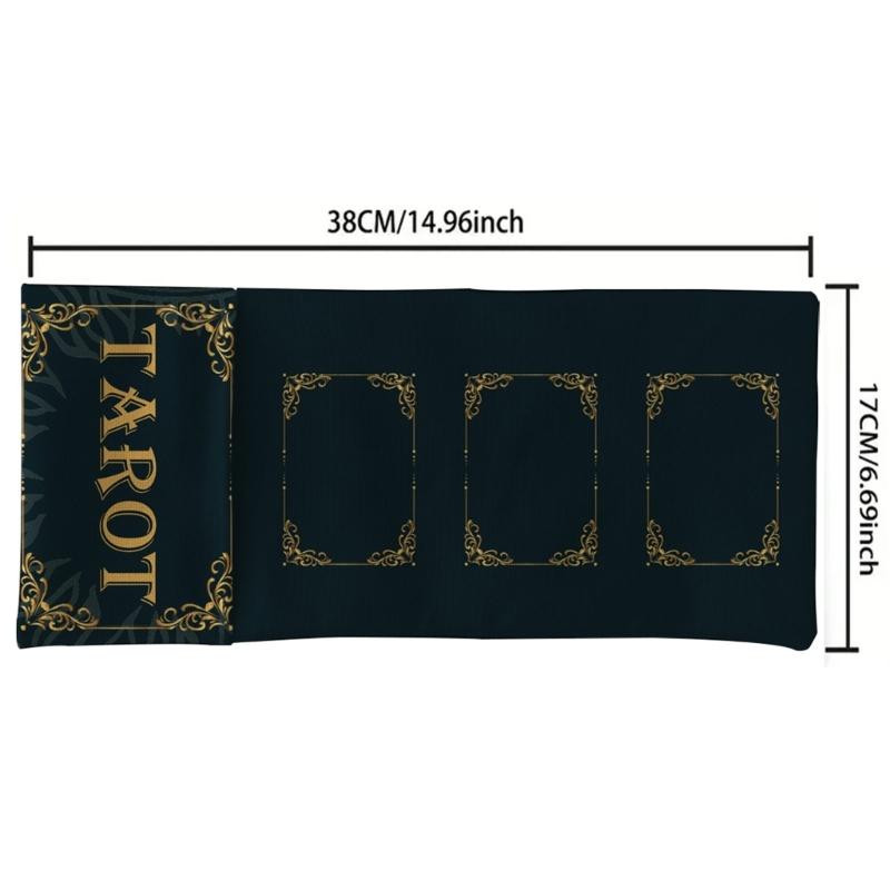 Divinations Card Carriers Foldable Bag Card Organizers Game Card Storage Pouches Rolls Up Tarots Card Carrying Sleeve