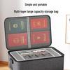 Expandable Document Storage Bag for Family Passports & Certificates