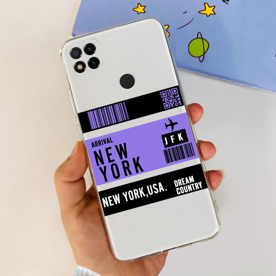 For Xiaomi Redmi 9C Case Cute Spaceman Soft Silicone Phone Case For Xiaomi Redmi 9C NFC 9 C Redmi9C Back Cover 6.53'' Funda Capa