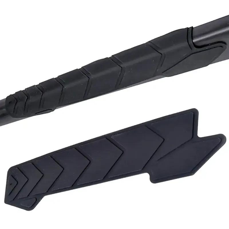 Bike Frame Protector MTB Road Bike Silicone Scratch-Resistant Sticker Chain Protector Downtube Sticker Chainstay Pad