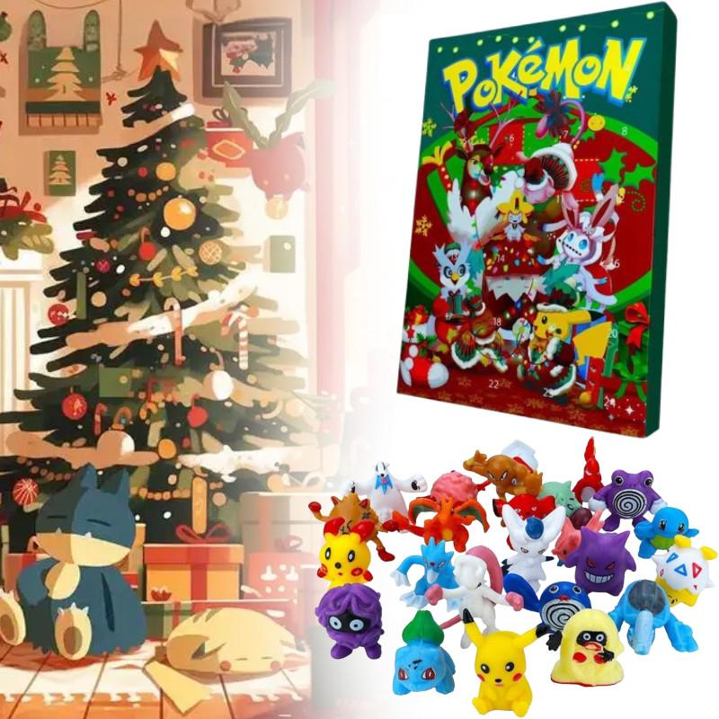 Holiday Christmas Advent Calendar Blind Box For Kids Toy Gift Cartoon