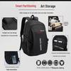 2023 Men's Large Capacity Backpack for Junior High School, Travel, and Laptop Use