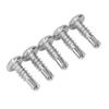 200 Pcs Round Head Self Drilling Screw 304 Stainless Steel 4.8x16mm Drill Screws for DIY Crafts