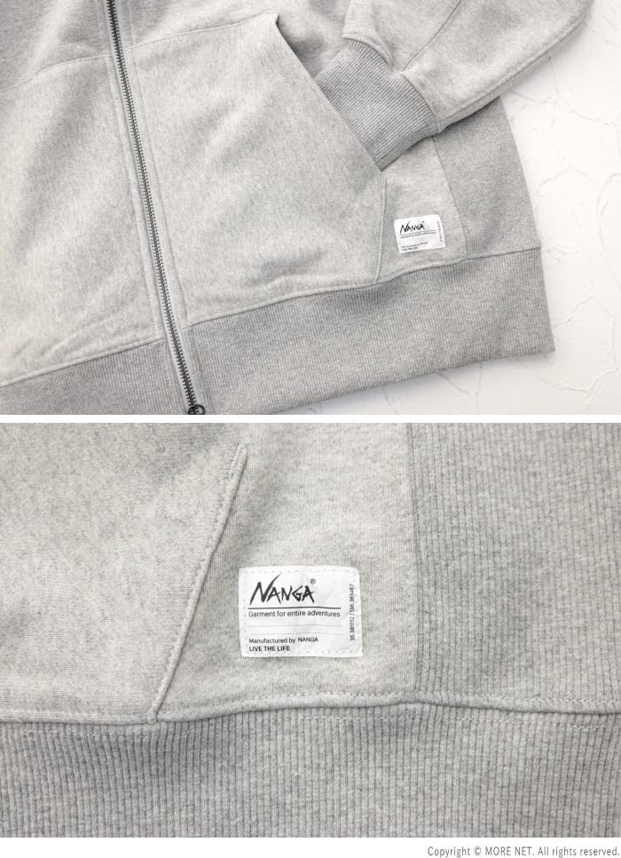 ECO HYBRID FULL ZIP PARKA (Unisex) / ECO HYBRID FULL ZIP PARKA N1Ez L. GRY [23FW] M