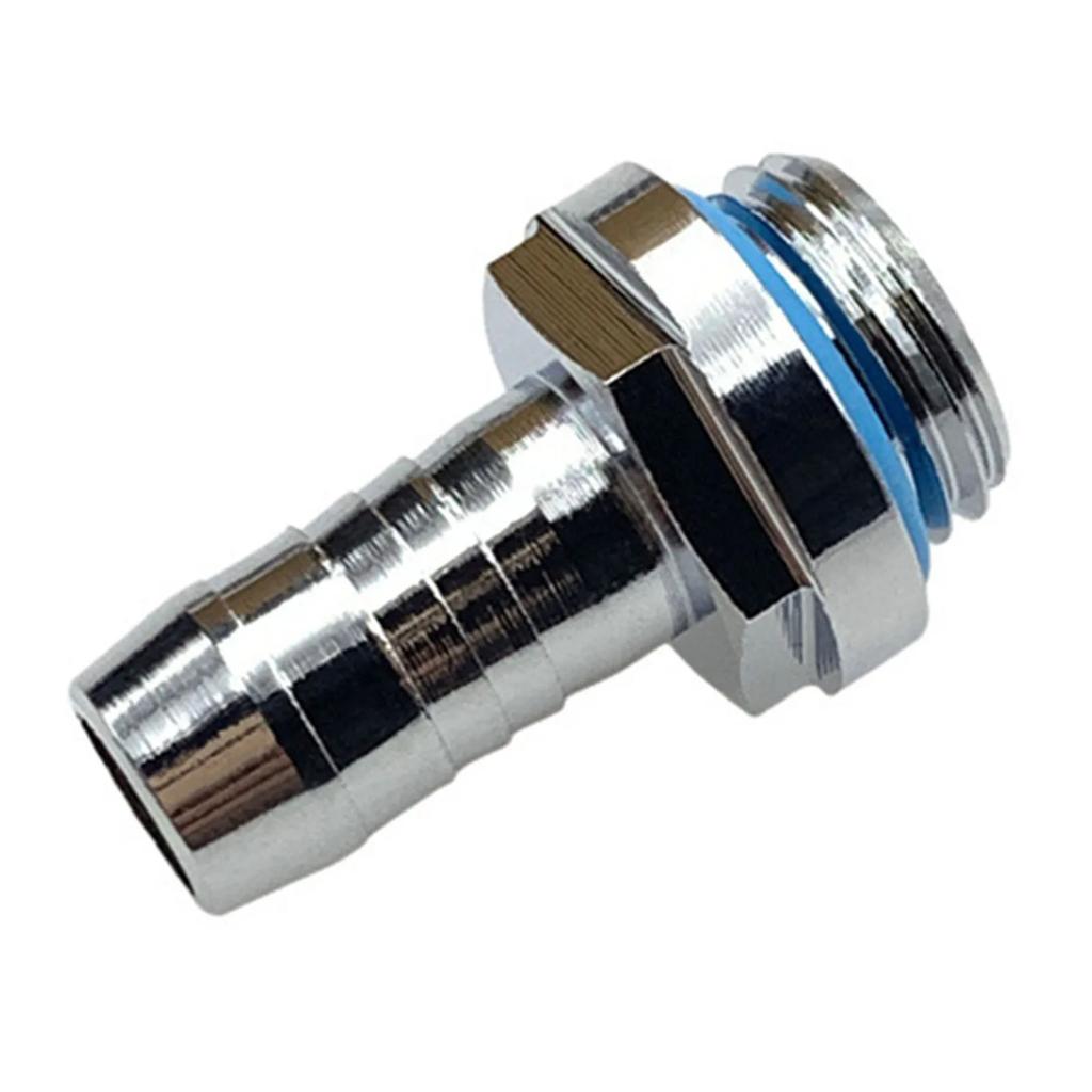 PC Water Cooling Barb Fitting Two-Touch Fitting G1/4 Thread HosePagoda Connector Pagoda Connector Pipe Fittings Industrial Plumb