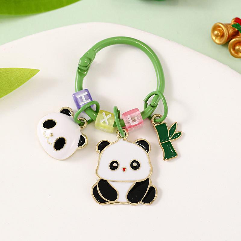 Charming Cute Panda Metal Keychain Perfect Gift For Couples And Friends