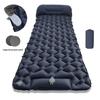 Single Outdoor Inflatable Sleeping Pad, 1-minute Quick Inflation, Essential for Camping and Picnicking, Foldable Moisture-proof Pad, Outdoor Equipment