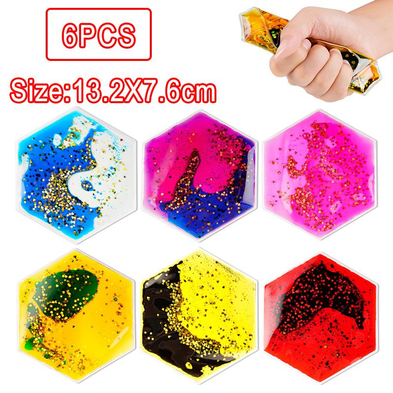 

Kids Sensory Mats Montessori Parish Toy Liquid Tactile Board Number Cognitive Colorful Autism Early Educational Game Fidget Toys