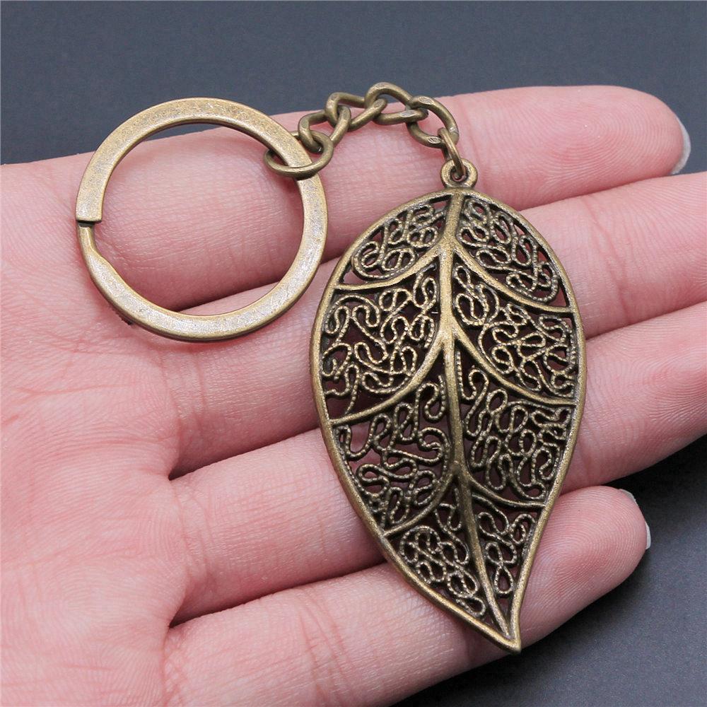 28mm Key Ring Mushroom Branch Leaf Kids' Jewelry Materials QY030