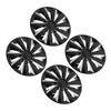 4Pcs Hubcap Wheel Cover Snap On Universal 15in Wheel Rim Cover Exterior Accessories Replacement for