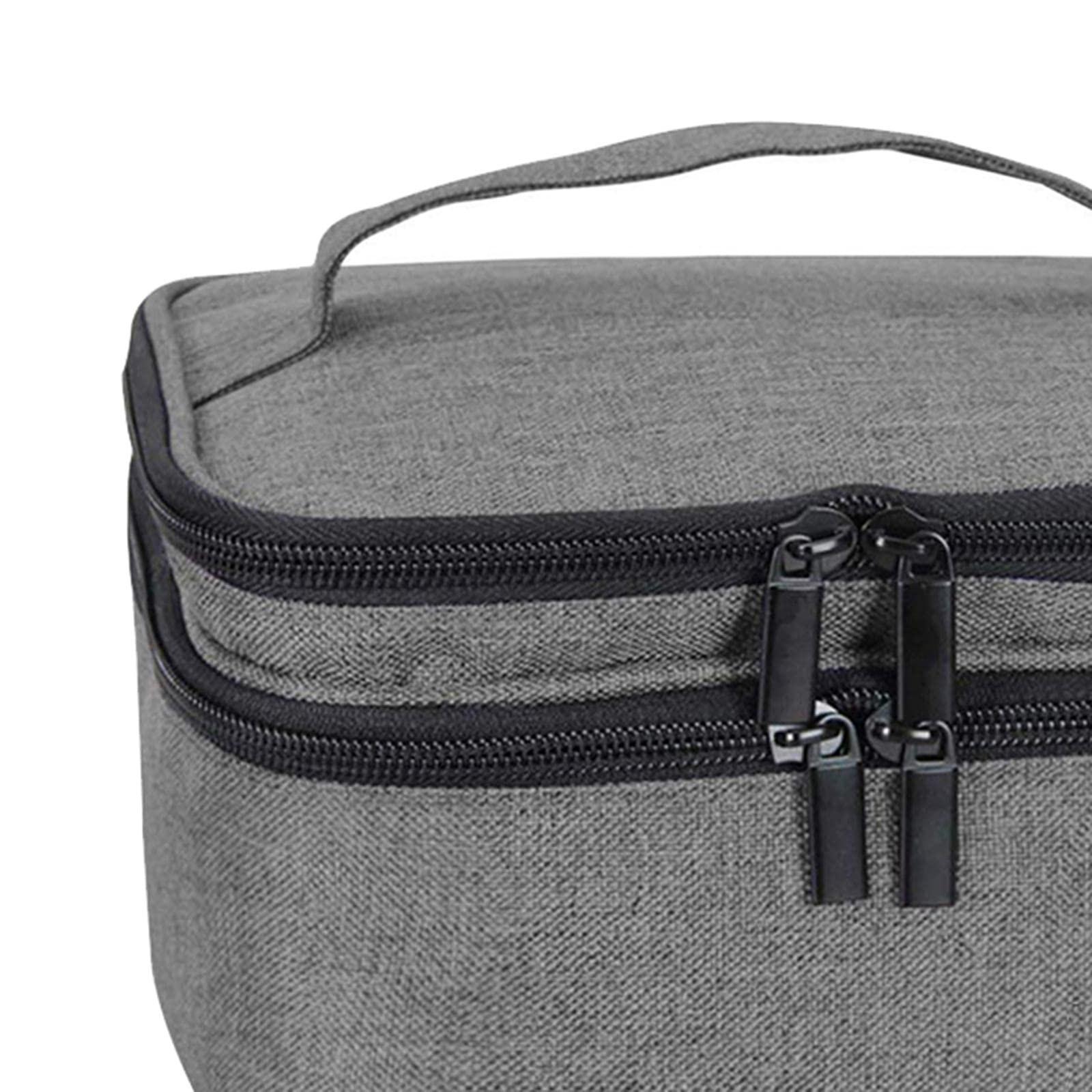 

Clinical Storage Bag Waterproof Layered Compartments Elastic Mesh Pockets Portable Handle for Home Travel Office 1