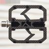 Carbon Fiber Pedal Ultralight MTB Titanium Shaft 3 Bearings Road Bike Pedal Anti Slip Racing Pedal