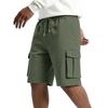 Men Drawstring Waist Casual Cargo Shorts Relaxed Fit Five Pocket Design Comfortable Lightweight Fabric Shorts